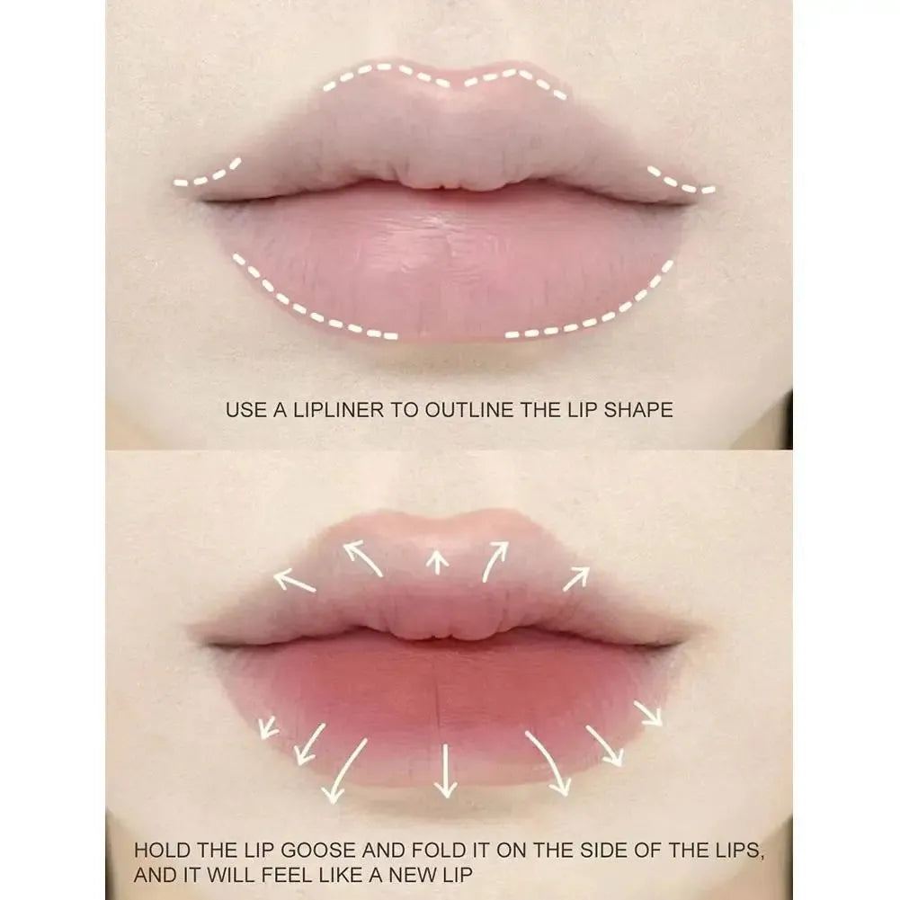 5 Colors Matte Lip Liner Lipstick Pen Long Lasting Non-stick Cup Waterproof Smooth Soft Velvet Lipliner Pencil Makeup Cosmetics