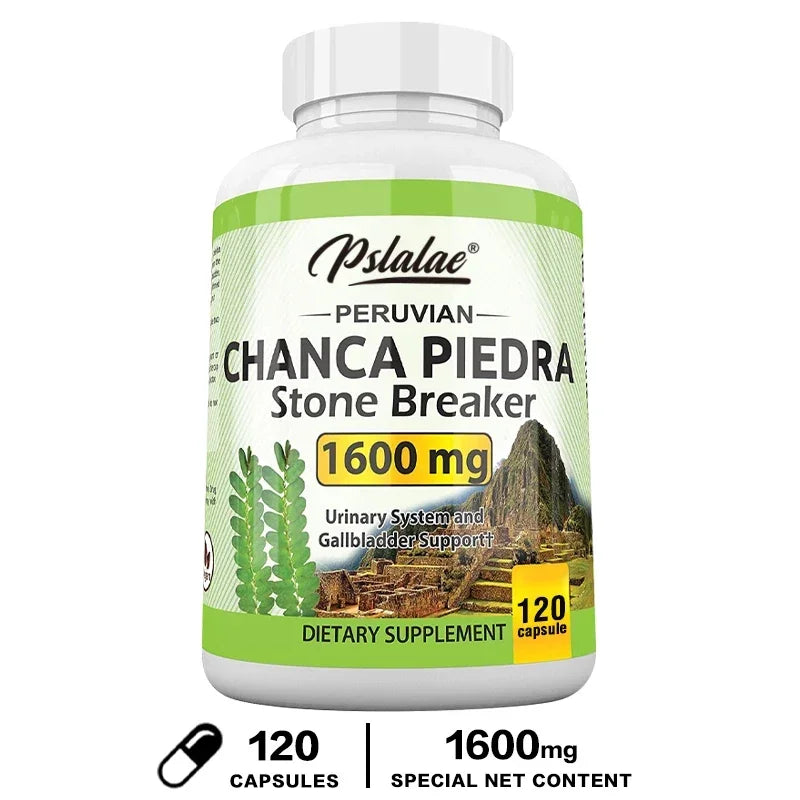 Chanca Piedra 1600mg - Kidney Support Supplement, Clears Kidney Stones and Gallstones