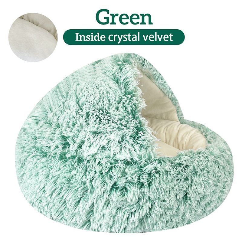 Pet Bed Round House 2 In 1 for Small Dog Cat - Jointcorp