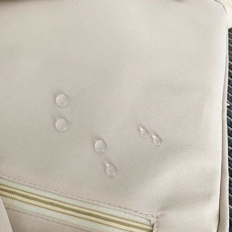 Multi-pocket Universal Male And Female Nylon Large-capacity Solid Color Schoolbag Insert Buckle Laptop Backpack