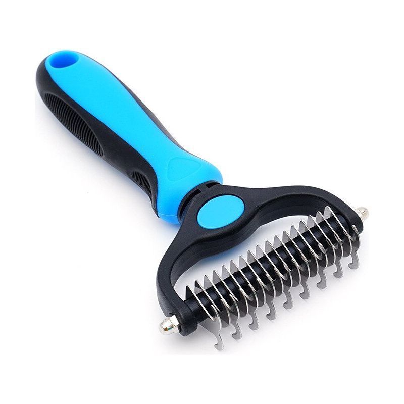 Professional Pet Deshedding Brush Dog Hair Remover Pet Fur Knot Cutter Puppy Cat Comb Brushes Dogs Grooming Shedding Supplies