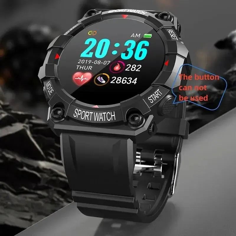FD68 Smart Watches Real Step Count Men Women Smartwatch True Pedometer Fitness Bracelet Connected Sport Watches for IOS Android