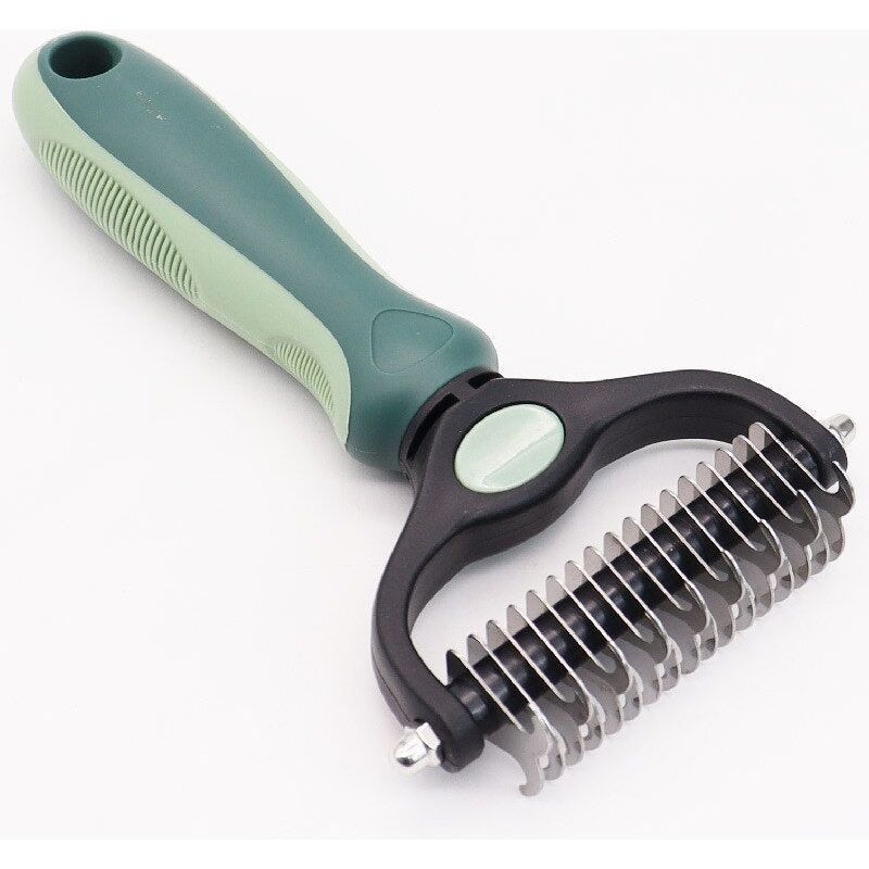 Professional Pet Deshedding Brush Dog Hair Remover Pet Fur Knot Cutter Puppy Cat Comb Brushes Dogs Grooming Shedding Supplies