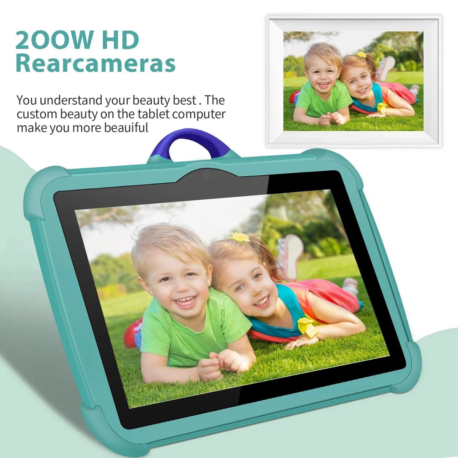 New 7 Inch Google Learning Education Games Kids' tablet Quad Core 4GB RAM 64GB ROM 5G WiFi Tablets Cheap Simple Children's Gifts
