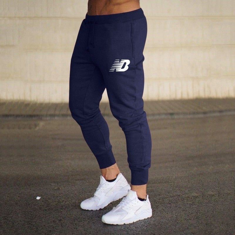 Thin jogging pants Men's jogging pants Spring and autumn jogging pants Men's jogging pants Cotton fitness pants - Jointcorp