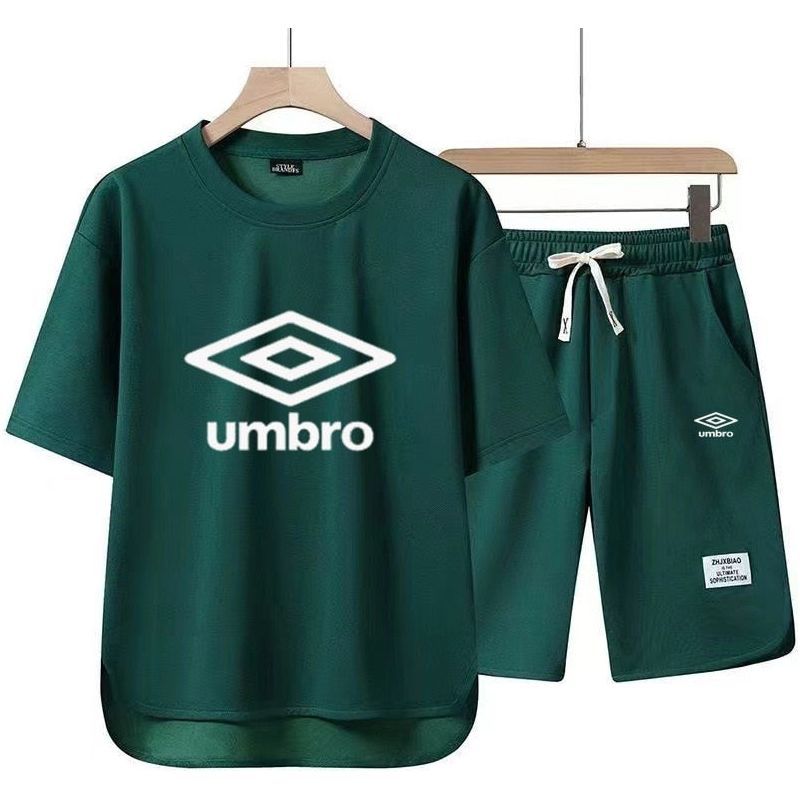 Sportswear cotton casual T-shirt and shorts set fashionable two-piece set