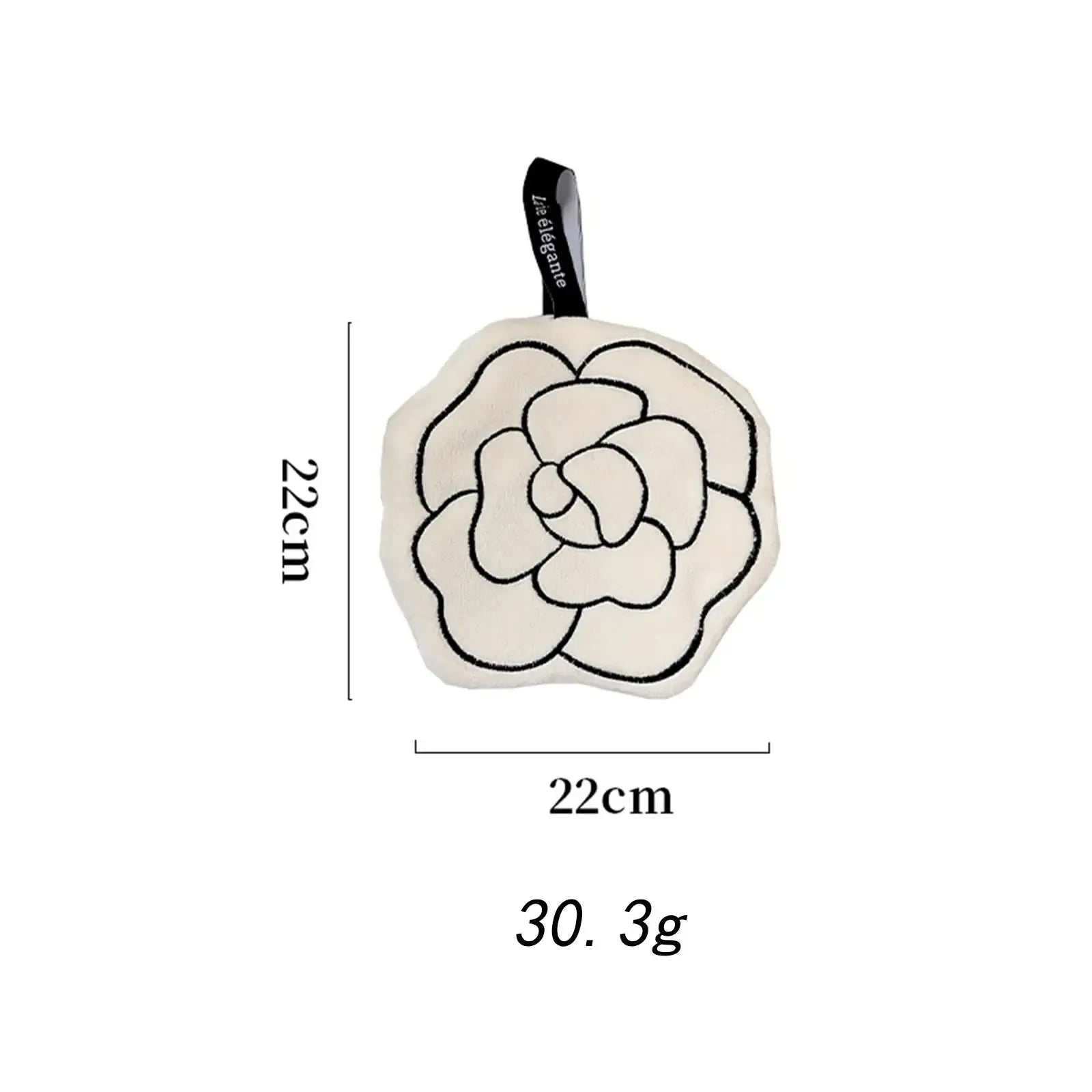 Hanging Hand Towel Decorative Thick Modern Washable Soft Bathroom Hanging Towel for Home Bathroom Kitchen Apartment Dorm
