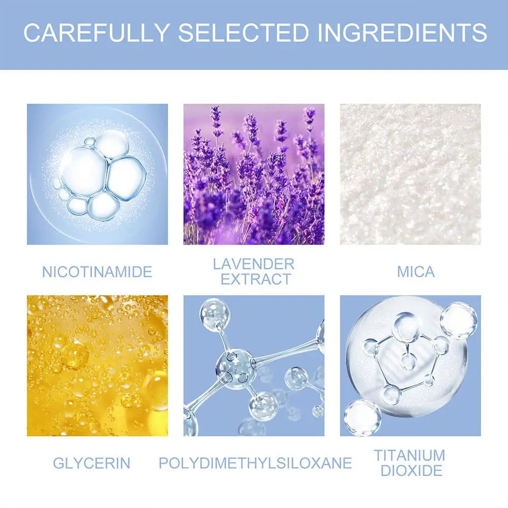 Silk Soft Misty Powder Cake Oil Control Long-lasting Waterproof Concealer Brighten Natural Smooth Texture Face Makeup Cosmetic