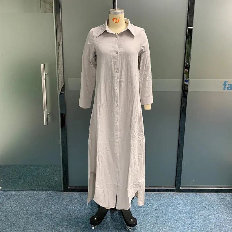 Women Maxi Dress Casual Half Sleeve