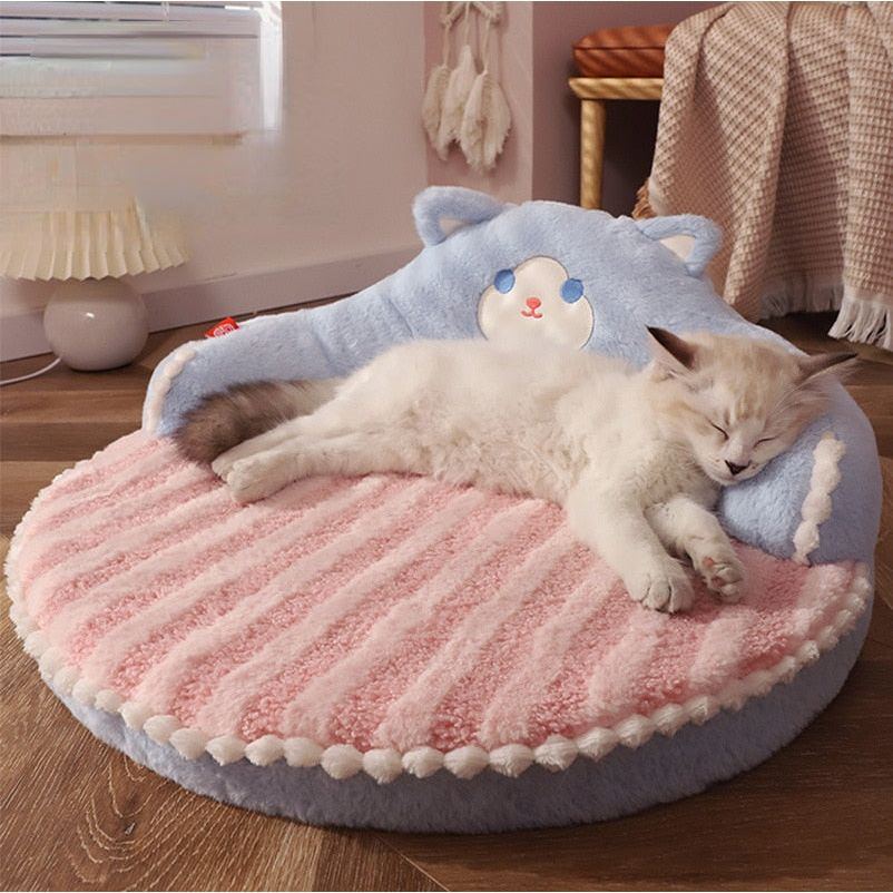 Dog Bed Padded Cushion for Small Big Dogs Sleeping Beds and Houses for Cats Super Soft Durable Mattress Removable Pet Mat - Jointcorp