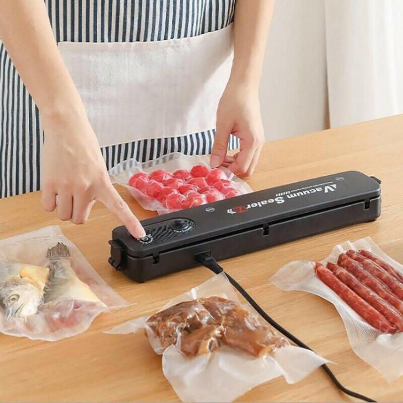 Vacuum Sealer Machine With Built-in Cutter And Bag Storage