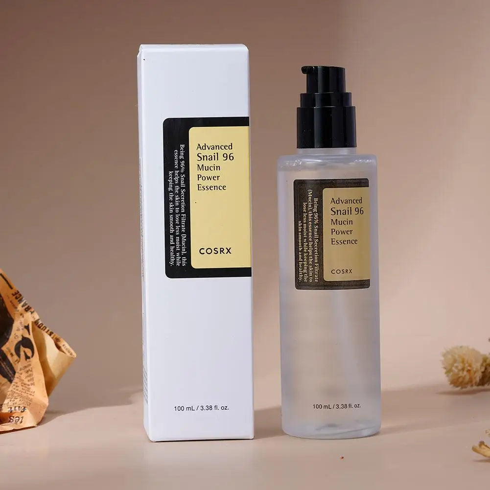 Snail Mucin 96% Korean Skin Care Facial Essence Fading Fine Lines Repair Essence Firming Facial Snail Brightening Anti-Aging