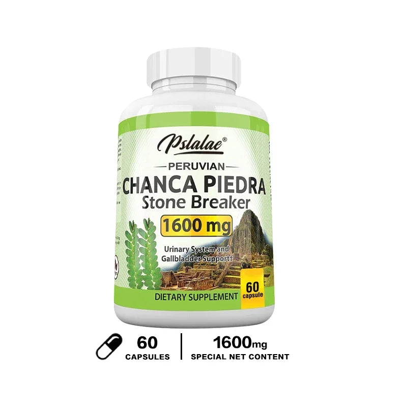 Chanca Piedra 1600mg - Kidney Support Supplement, Clears Kidney Stones and Gallstones
