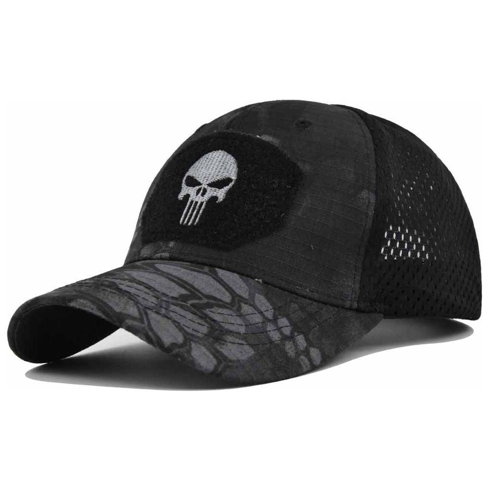 Military Baseball Caps Multicolor Camouflage Breathable Sun Visor Mesh Outdoor