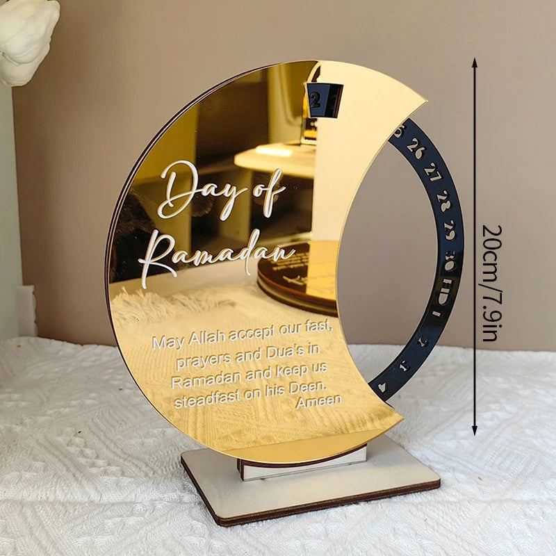 Eid Advent Calendars Ramadan Countdown Calendar 2025 Muslim Islamic Festive Decor Eid al-Fitr Decorations Eid Mubarak Gifts