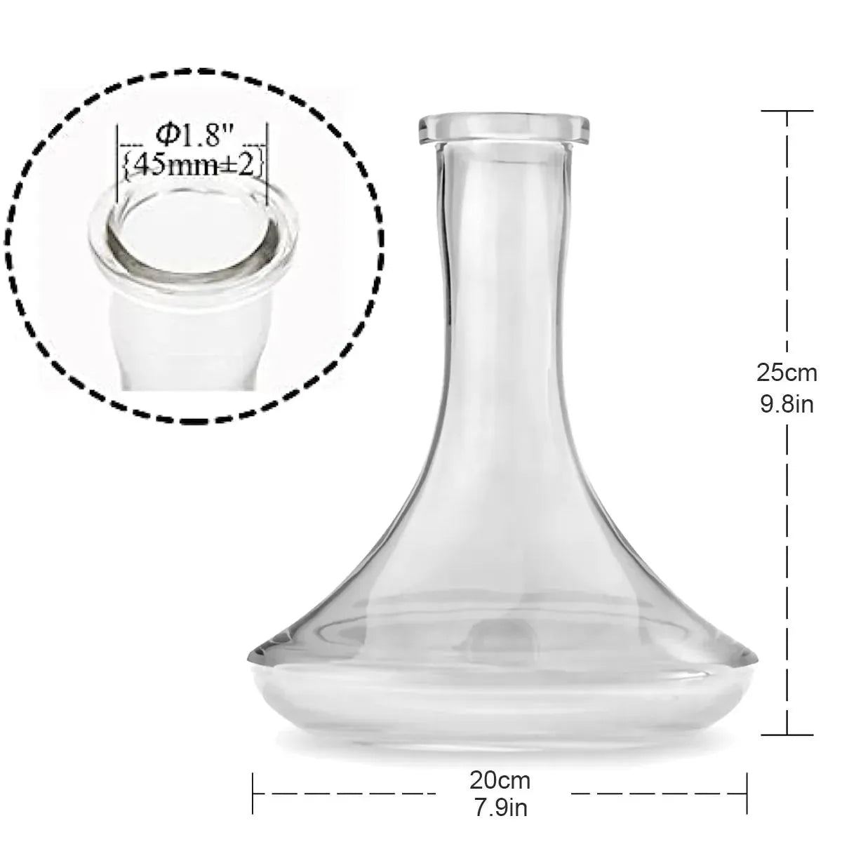 Stainless Steel Hookah Set, Soft Smoke Shisha with Silicone Hose Glass Base Metal Tray Narguile Sheesha Chicha Cachimbas