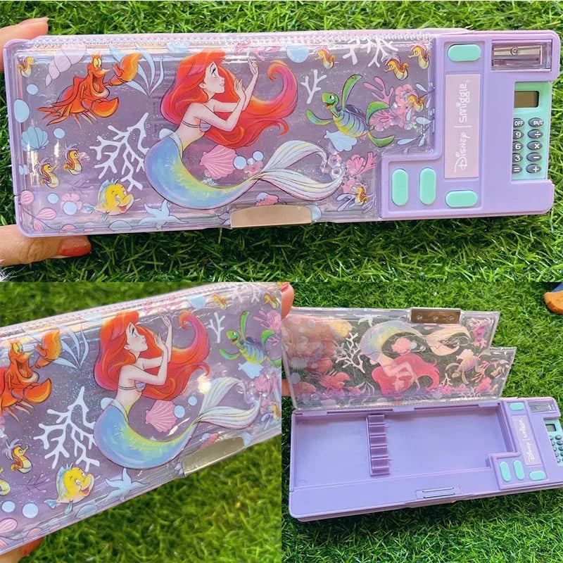 Genuine Disney Australia Smiggle Mermaid School Bag Children Stationery Student Pen Case Lunch Bag Backpack Children's Gift
