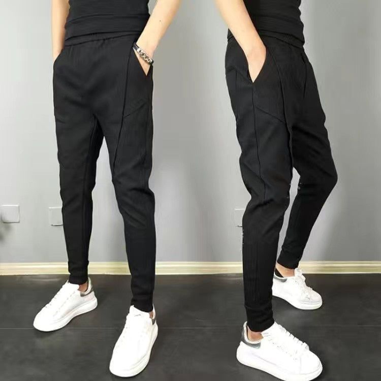 Joggers Men High Quality Spring Autumn Pants Men Slim Fit Drawstring Mens Casual Pants - Jointcorp
