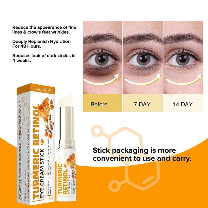 Fat Granules Removal Eye Cream Stick Anti Puffiness Firming Cream Antiaging Fade Fine Line Inflammatory Repair Barrier Skin Care