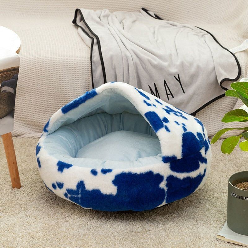 Pet Bed Round House 2 In 1 for Small Dog Cat - Jointcorp