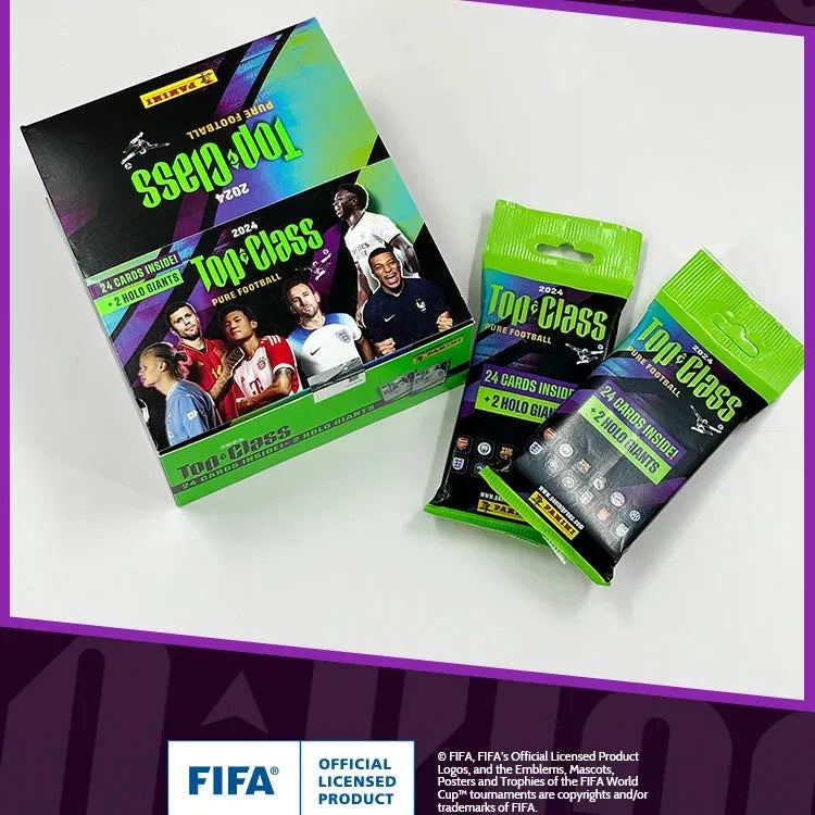 2024 Panini Football Star Cards FIFA Top Class Pure Football Soccer Star Collection Messi Ronaldo Footballer Limited Fan Cards