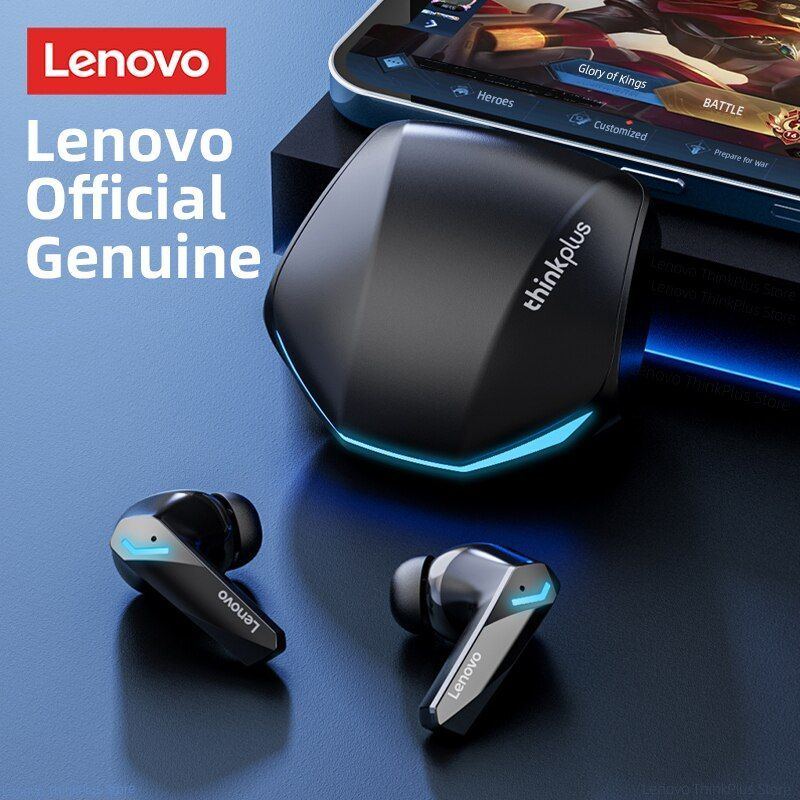 Lenovo GM2 Pro Bluetooth 5.3 Earphones Sports Headset Wireless In-Ear Gaming Low Latency Dual Mode Music Headphones New - Jointcorp