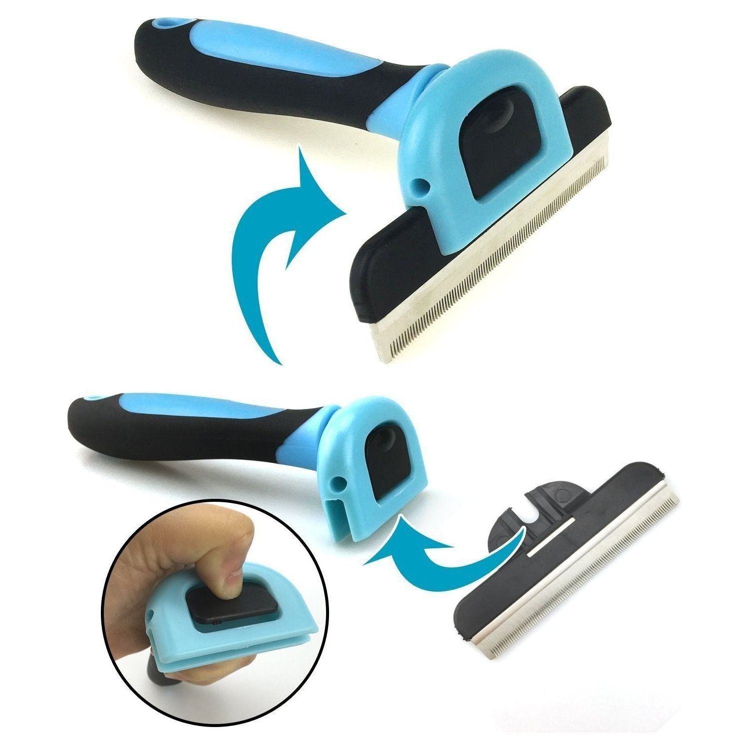 Trimmer Brush Attachment Remover Pet Cat Cat Combs Combs Dog Supply Detachable Clipper Tools Grooming Pet Dog Furmins Hair For