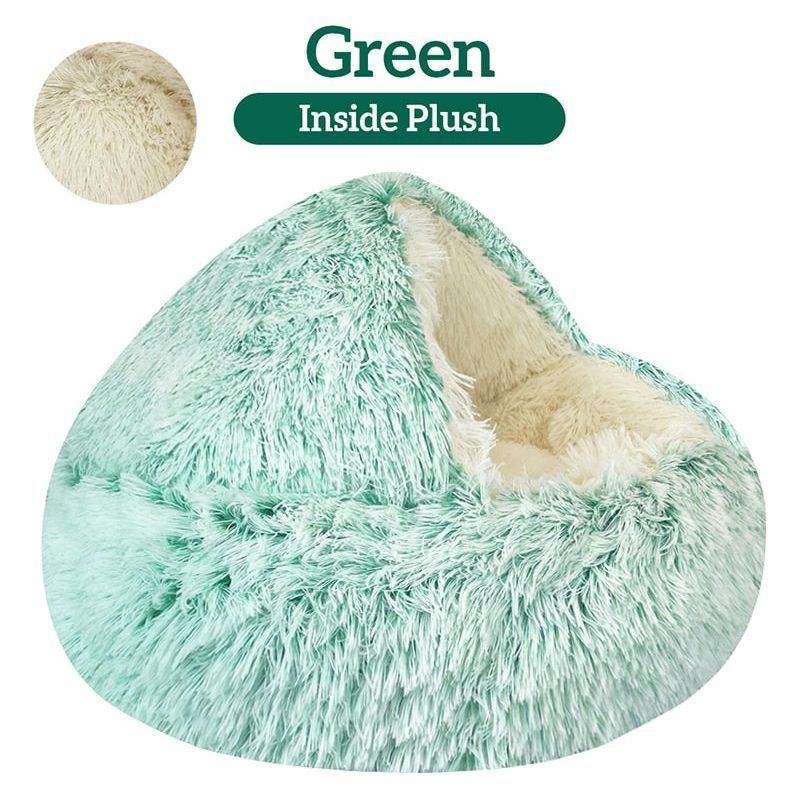 Pet Bed Round House 2 In 1 for Small Dog Cat - Jointcorp