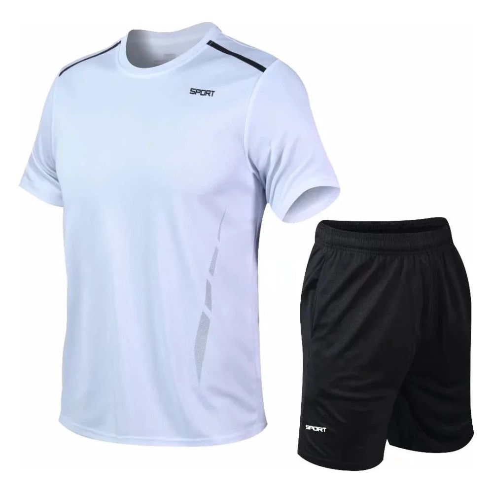 Running Sets Men Summer Sport Suits Sportswear Sports Clothing Gym Fitness Tracksuits Workout Training Sport Sets Men