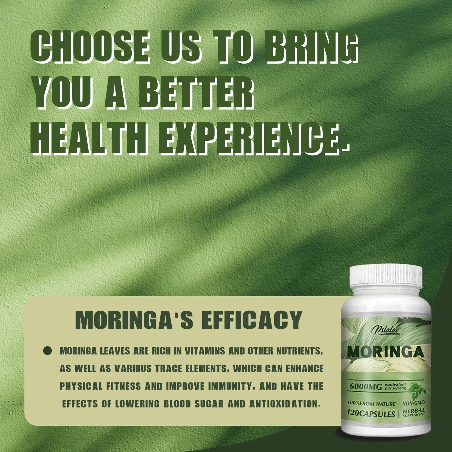 Moringa - Boosts Metabolism, Supports Weight Management and Gut Health