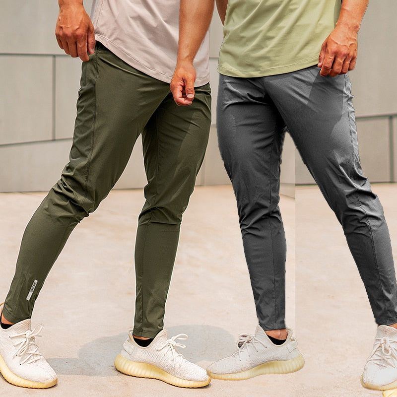 Men Running Fitness Sweatpants Male Casual Outdoor Training Sport Long Pants Jogging Workout Trousers Bodybuilding - Jointcorp