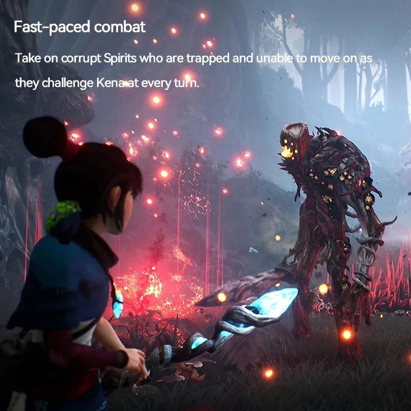 Sony PlayStation 4 Kena Bridge of Spirits Deluxe Edition PS4 Game Deals for Platform PlayStation4 PS4 PlayStation5 PS5 Game Disk