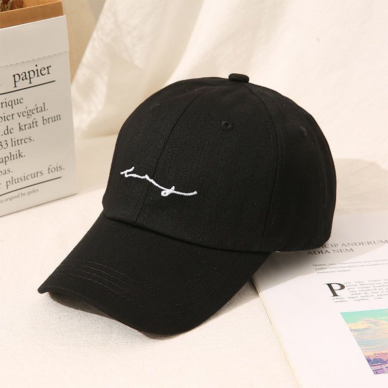 Summer Soft Embroidery Baseball Caps Fashion Unisex Solid Cotton Snapback Cap - Jointcorp