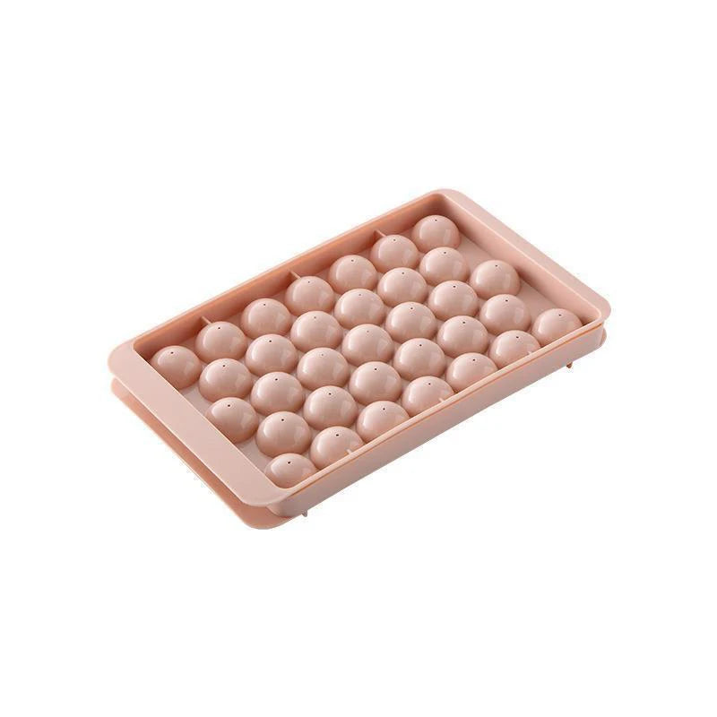33 Ice Boll Hockey PP Mold Frozen Whiskey Ball Popsicle Ice Cube Tray Box Lollipop Making Gifts Kitchen Tools Accessories
