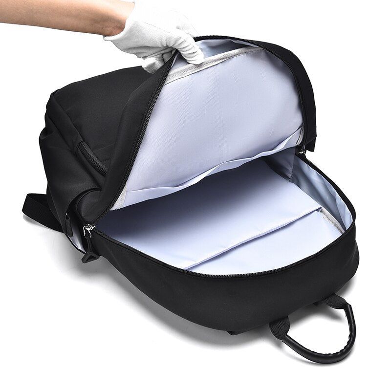 New 14-Inch Casual Simple Student Backpack Large Capacity Practical Schoolbag