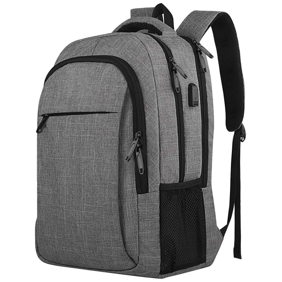Travel Laptop Backpack School Bag USB Charging Port Schoolbag Waterproof Notebook Anti Theft Men Women Business Backpack Bag - Jointcorp