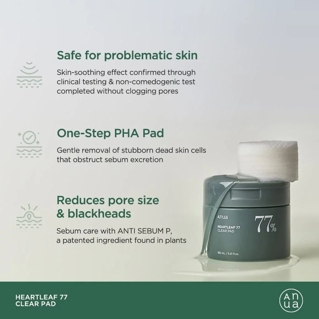 Korean Anua Heartleaf Rice 70 Glowing Milky Toner 77 Acne Lotion Whitening Cream Serum Faciales Originales Skincare Products set
