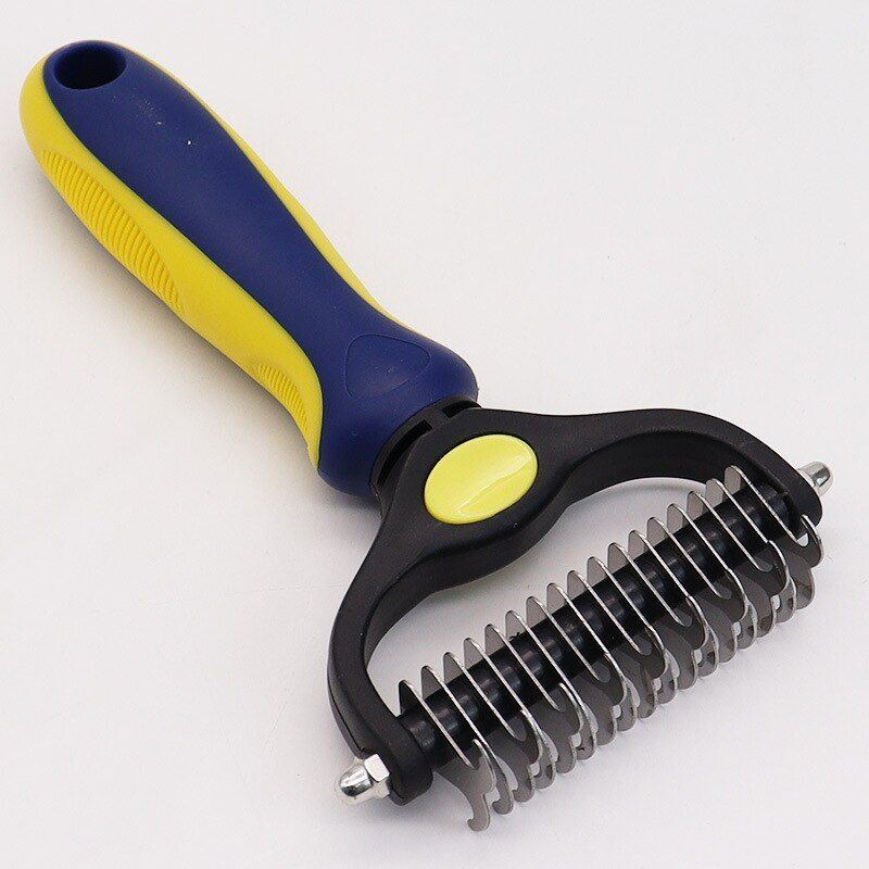 Professional Pet Deshedding Brush Dog Hair Remover Pet Fur Knot Cutter Puppy Cat Comb Brushes Dogs Grooming Shedding Supplies - Jointcorp