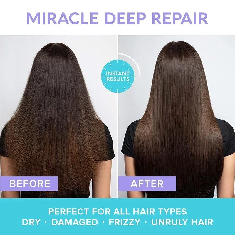 Hair keratin oil vitamin capsules Repair Curly Hair Damage Essential Oil Anti Hair Loss Essence Silky Deep Moisturizing Hair New