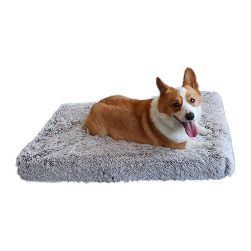 Plush Cat Beds Dog Bed Mat Removable for Cleaning Puppy Cushion Super Soft Claming Dog Beds Pet Bed for Small Medium Large Dogs - Jointcorp
