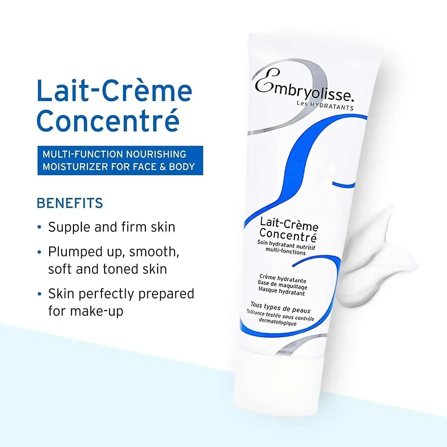 Embryolisse Pre Makeup Lotion Moisturizing Priming Foundation Make-up Cream Isolation Repairing Invisible Pores Oil Control