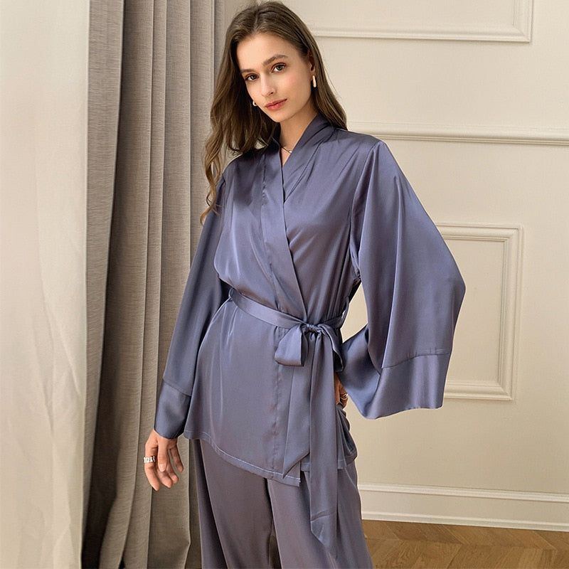 Women's Pajamas Set Nightwear Simplicity Nightgown Femme - Jointcorp