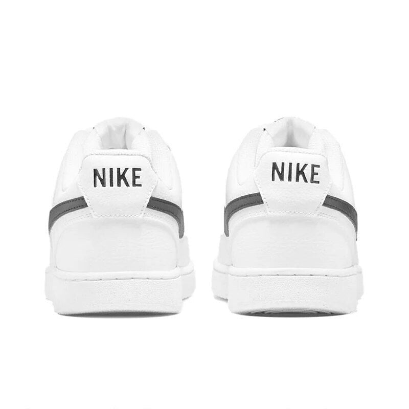 Original Nike Court Vision 1 Low Next Nature Men's Skateboarding Shoes Non Slip Low Top White Black Sneakers DH2987-101