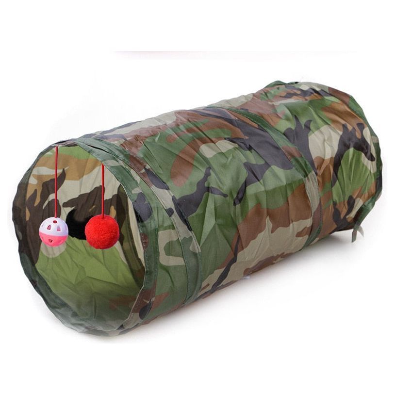 Cat Tunnel Toy Funny Pet Holes Play Tubes Collapsible Crinkle Kitten Toys Puppy Ferrets Rabbit Play Dog Tunnel Tubes - Jointcorp