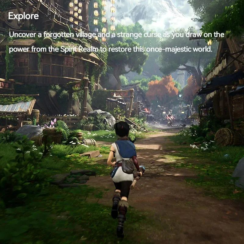 Sony PlayStation 4 Kena Bridge of Spirits Deluxe Edition PS4 Game Deals for Platform PlayStation4 PS4 PlayStation5 PS5 Game Disk