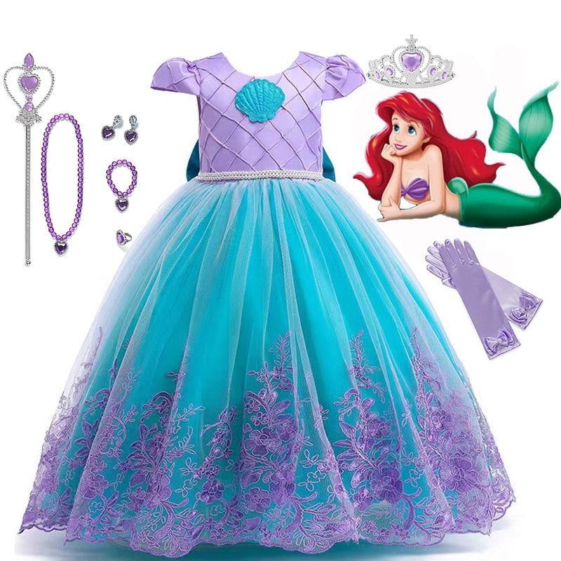 Princess Costume Kids Dress For Girls