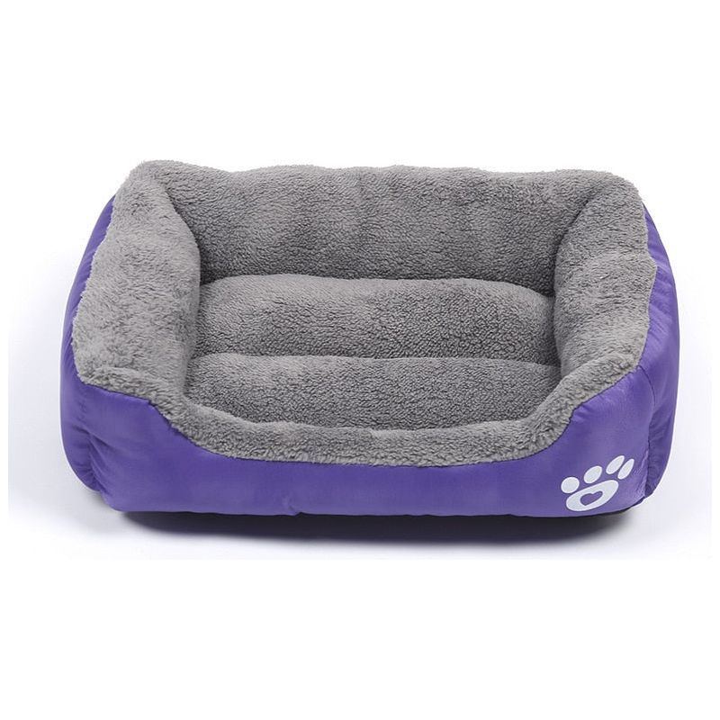 Large Pet Cat Dog Bed Square Plush Kennel Summer Washable Cat Mat Waterproof Mattress Pet Cushion Medium Large Dogs Pet Supplies - Jointcorp