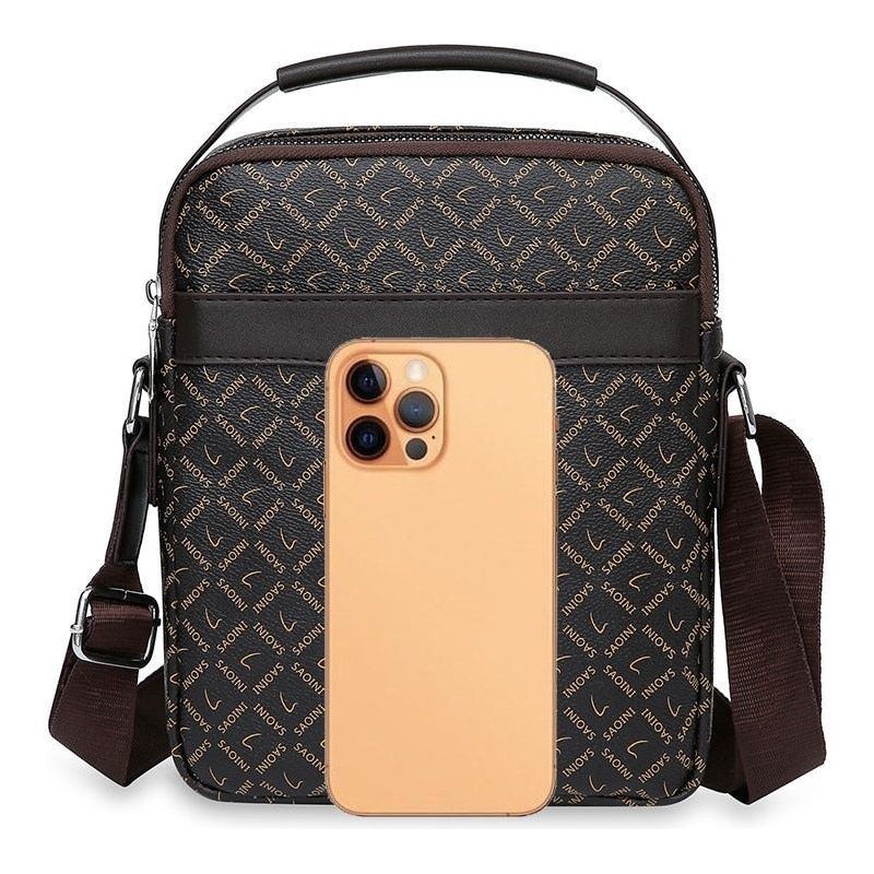 Small Bags for Men Fashion Crossbody Bag Business Man Messenger Bag Designer Casual Leather - Jointcorp