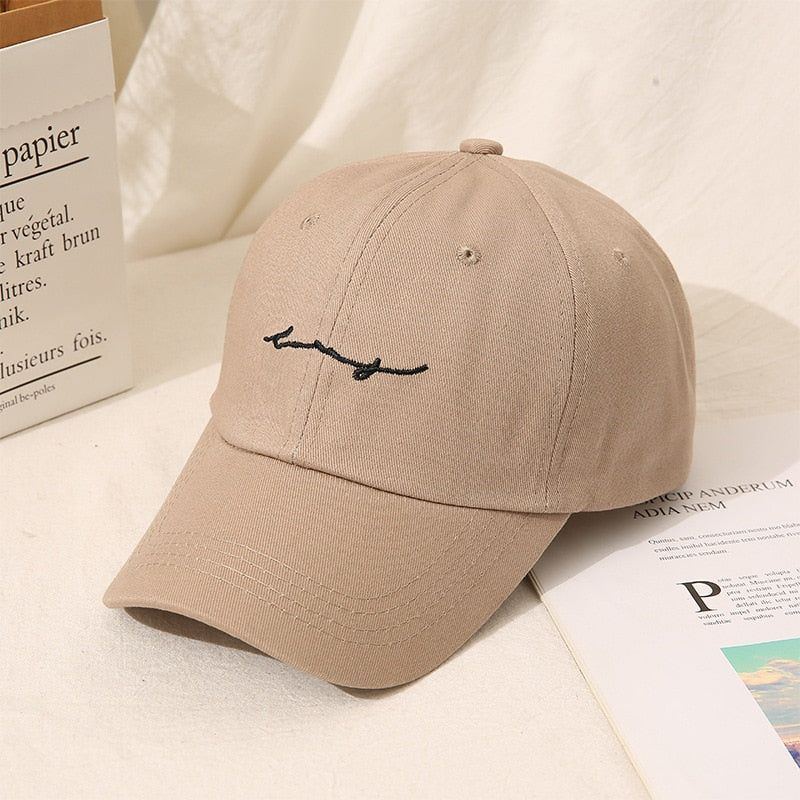 Summer Soft Embroidery Baseball Caps Fashion Unisex Solid Cotton Snapback Cap - Jointcorp