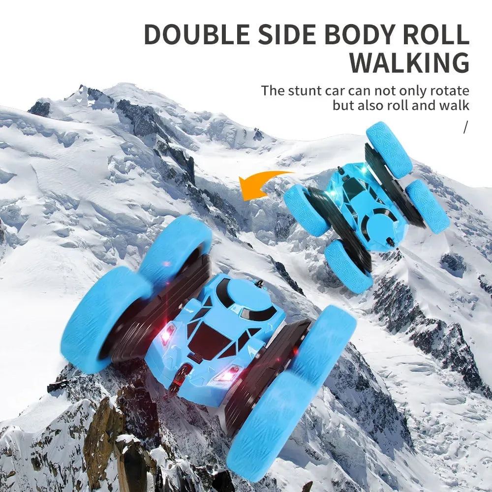 RC Stunt Car Children Double Sided Flip 2.4G Remote Control Car 360 Degree Rotation Off Road Rc Drift Cars For Boys Gift Toys